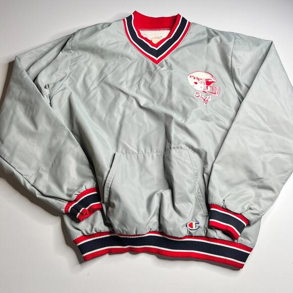 Vintage Champion PRP Panthers Staff Pullover Jacket XL Made USA 80s